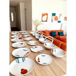 Service inspiré de tableaux