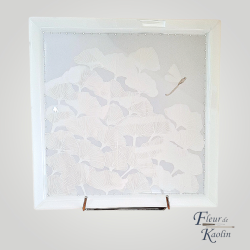Plat Zen - Feuilles de Ginkgo