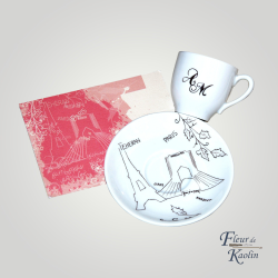 Cadeau de mariage (tasses)...