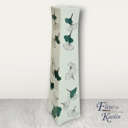 Vase - Modèle Ginkgo - Vert...