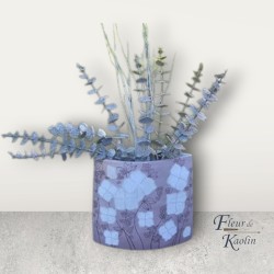 Vase : Fleurs Nacrées