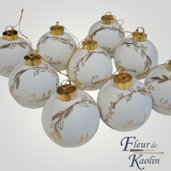 Boule de Noel personnalisée