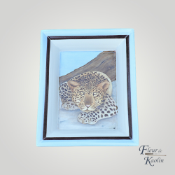 Vide-poche : Léopard au...