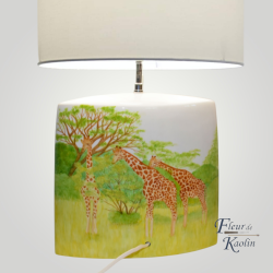 Lampe Zèbres & Girafes