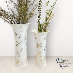 Vase - Modèle Feuilles en...