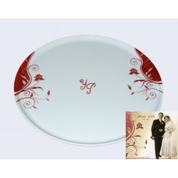 Cadeau personnalisé (plat à...